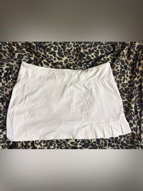 Y2K sporty girl Cotton Athletic ruffled mini Skort
